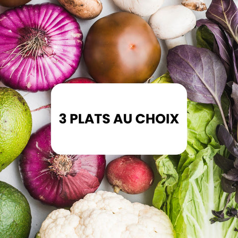 Panier n°1 : 3 plats au choix